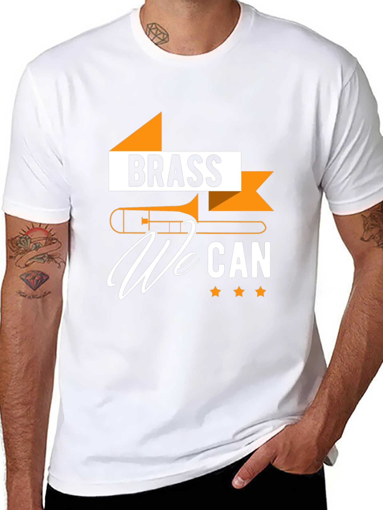 Brass We Can T-Shirt - Musician Novelty Tee