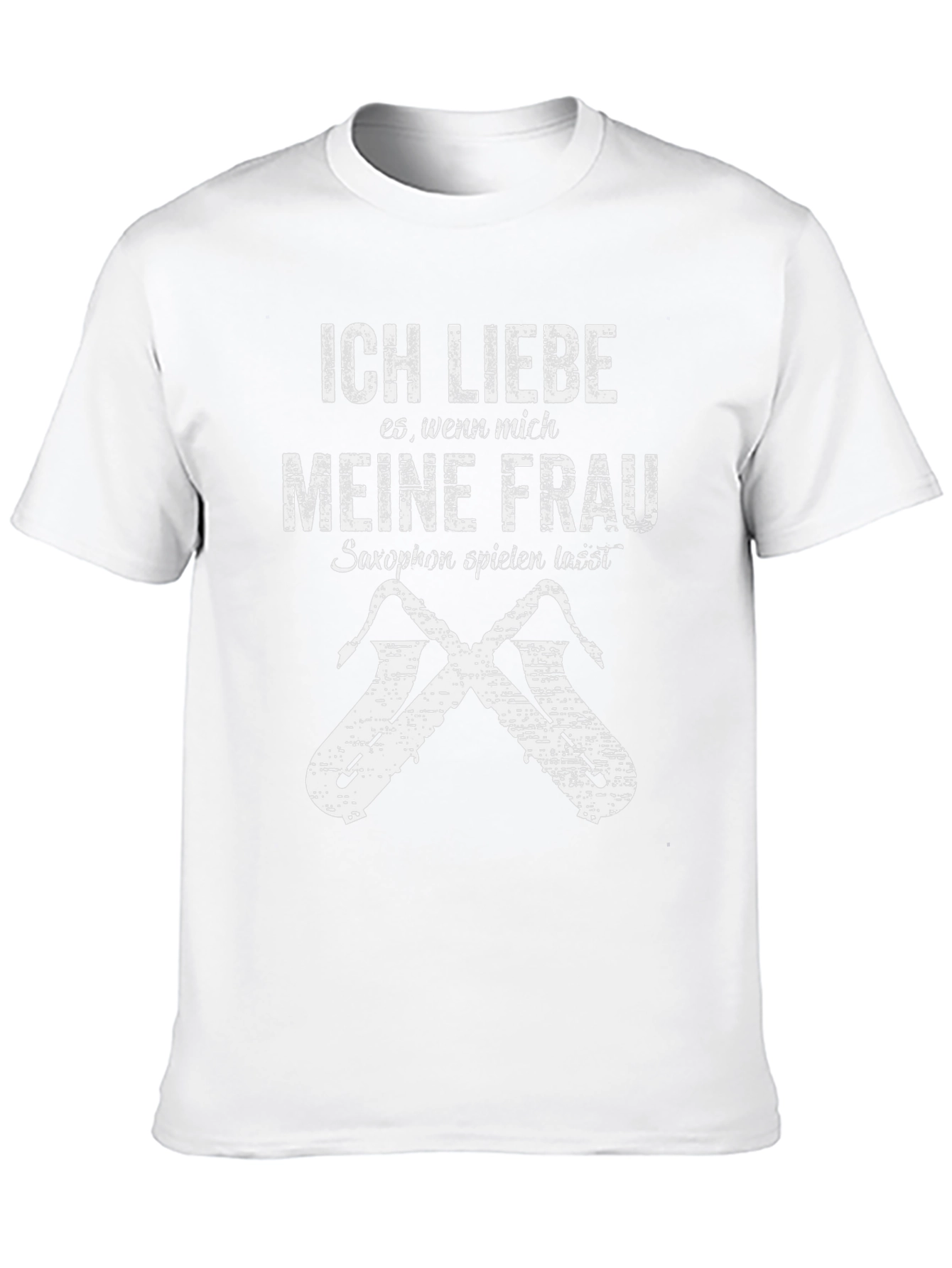 Saxophone Lover T-Shirt - Ich Liebe Meine Frau