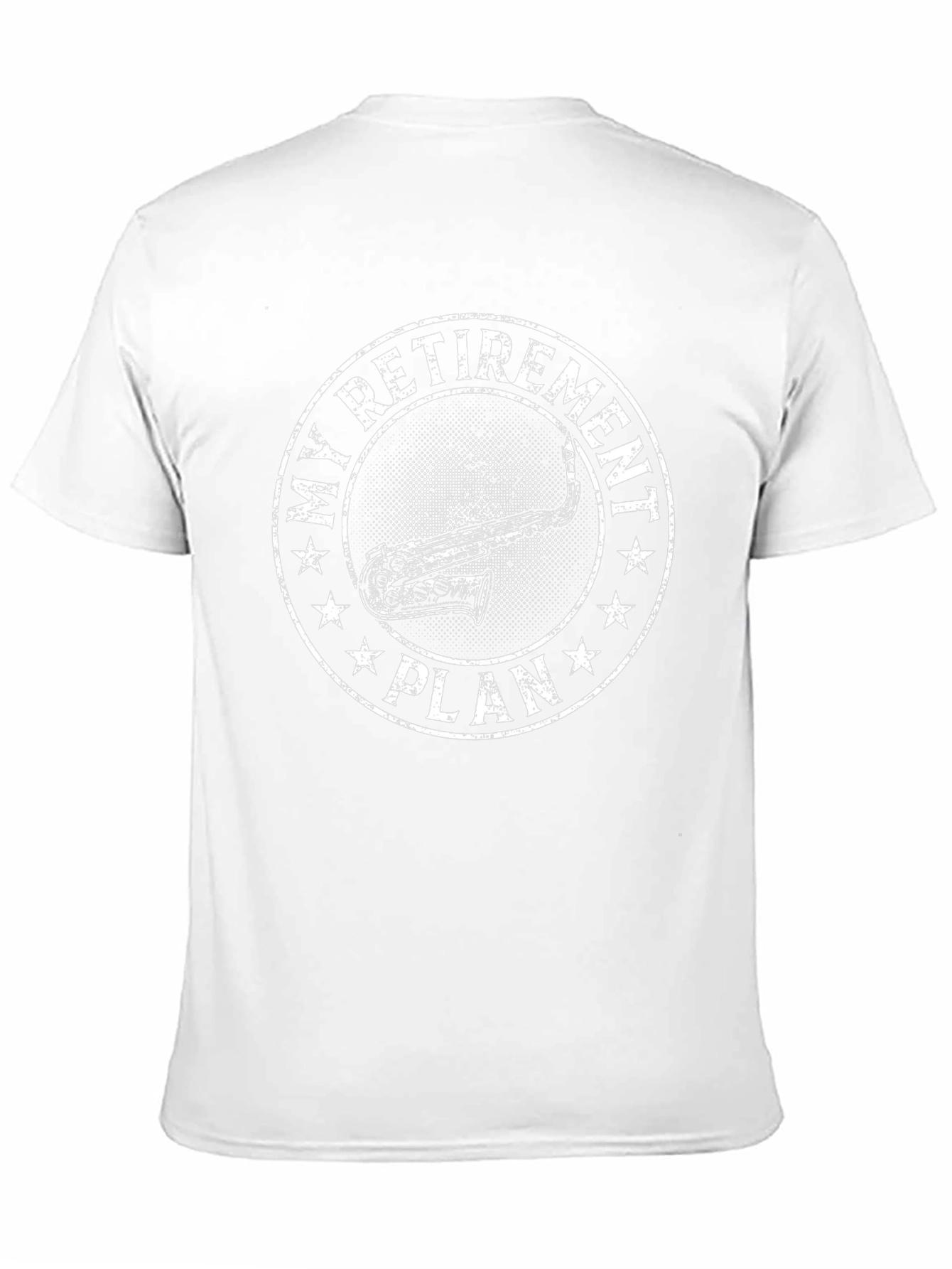 My Retirement Plan Saxophone Graphic T-Shirt