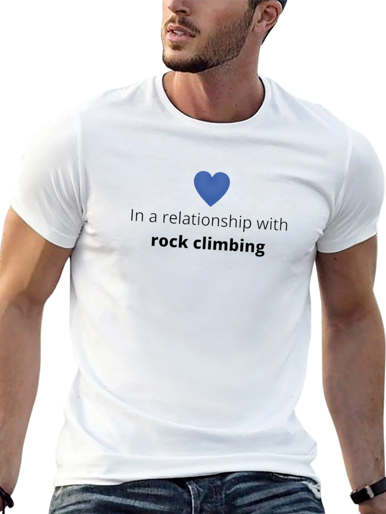 Rock Climbing Relationship Graphic Tee - Black