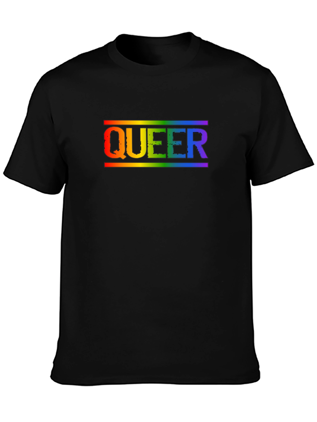 Queer Rainbow Pride T-Shirt - Soft Cotton Blend