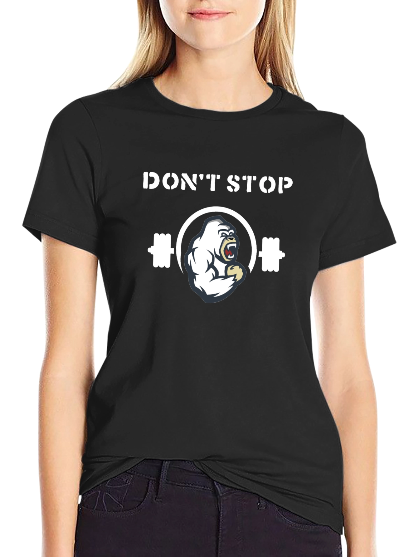 Dont Stop Gorilla Gym T-Shirt