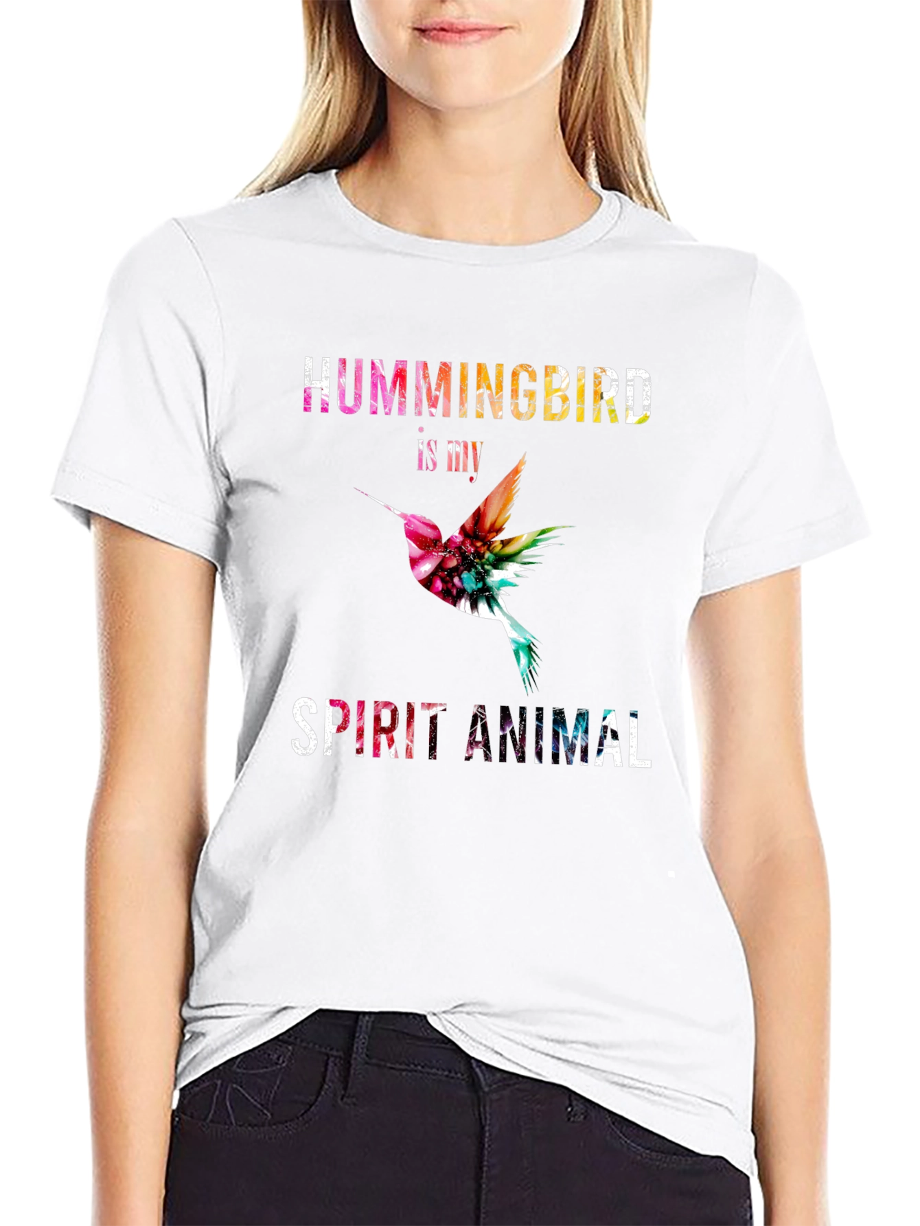 Hummingbird Spirit Animal Graphic Tee