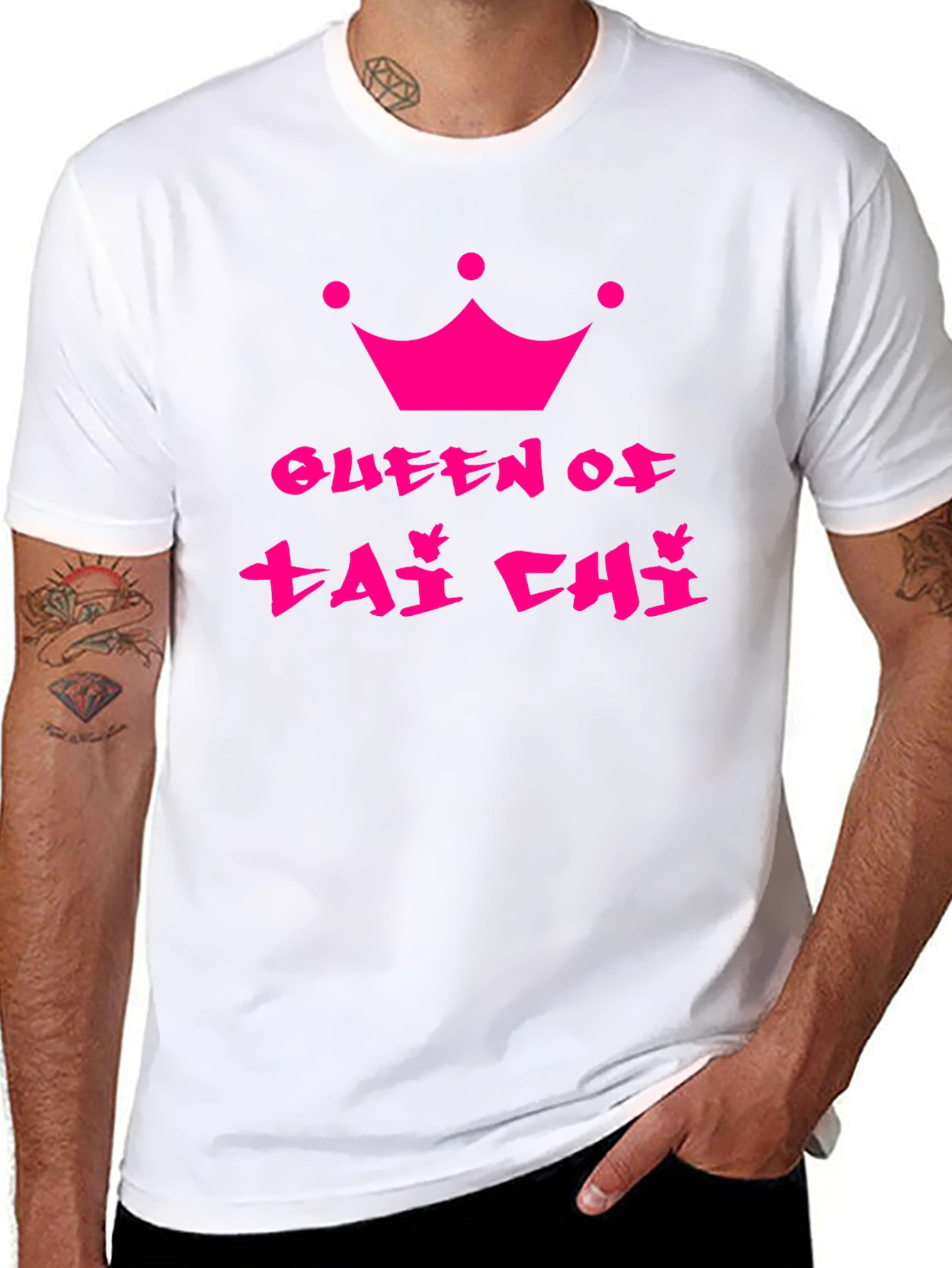Queen of Tai Chi Black T-Shirt