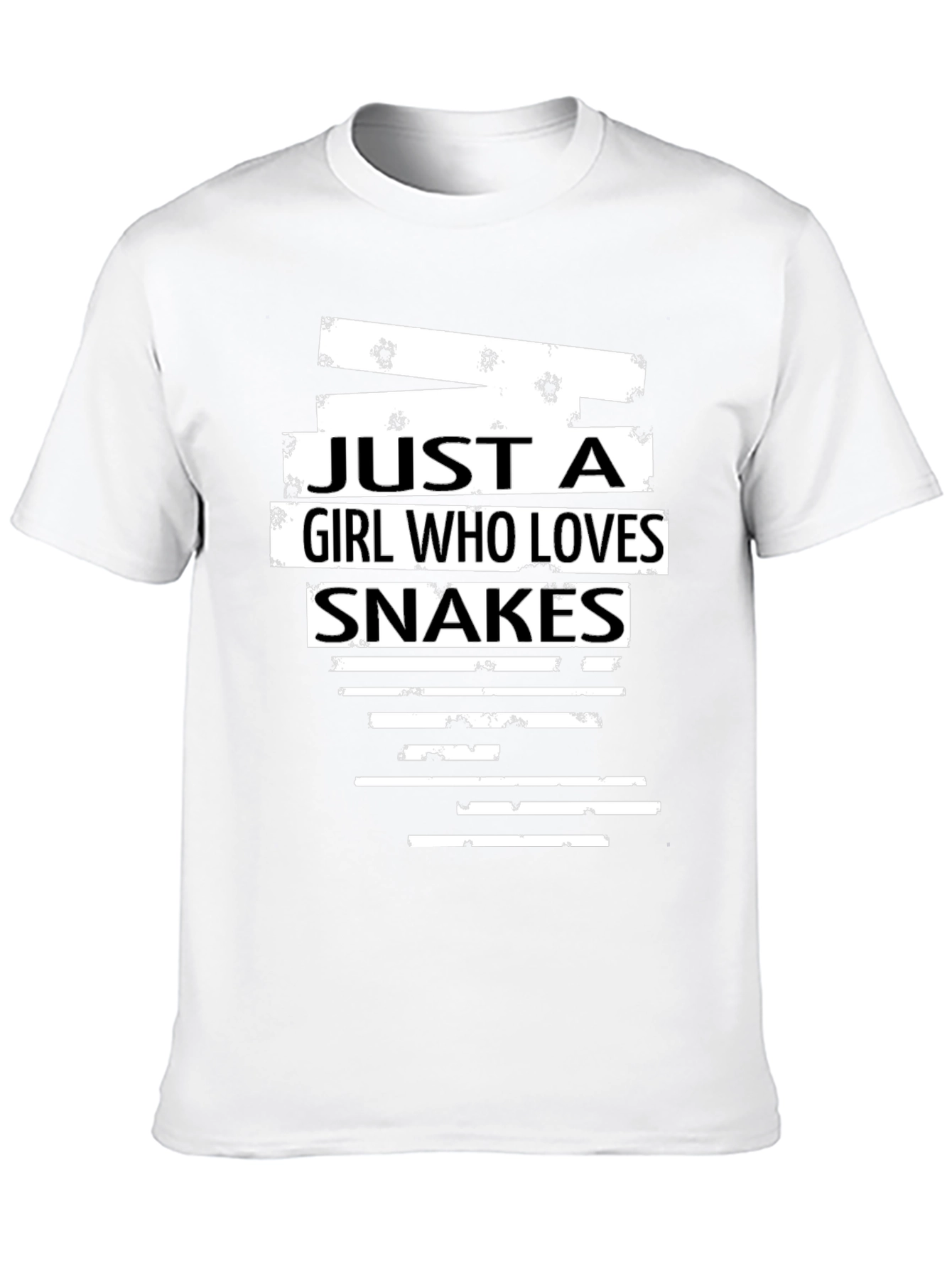 Girl Who Loves Snakes Graphic Tee - Unisex