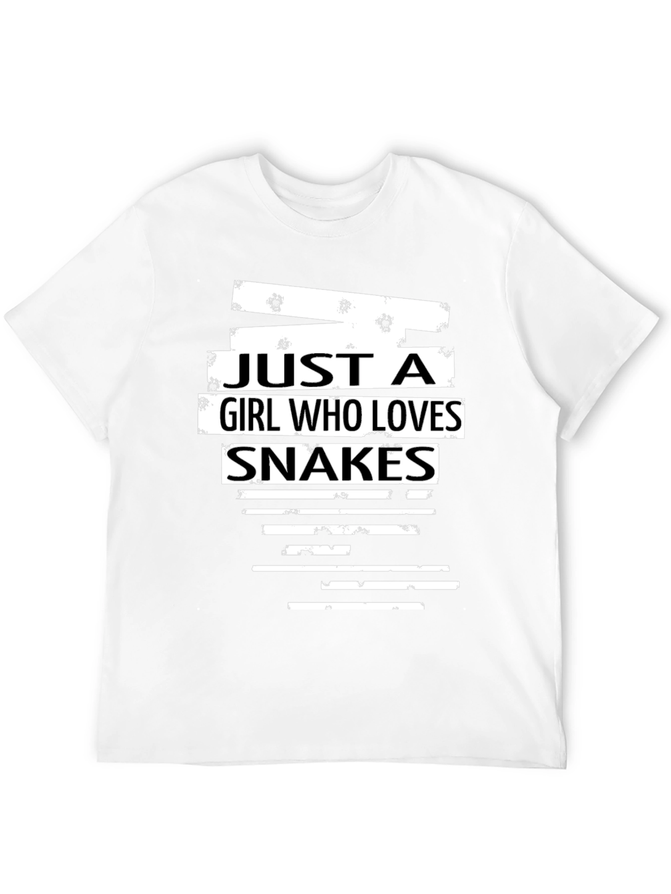 Girl Who Loves Snakes Graphic Tee - Unisex