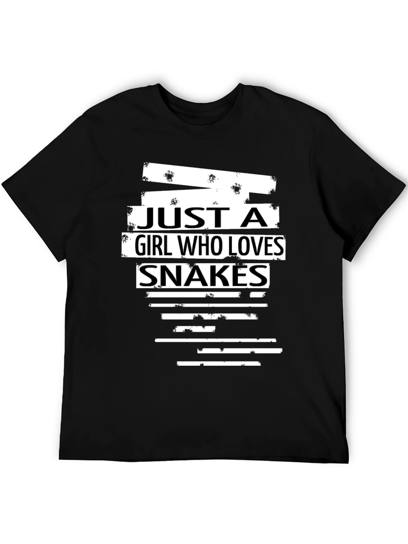 Girl Who Loves Snakes Graphic Tee - Unisex