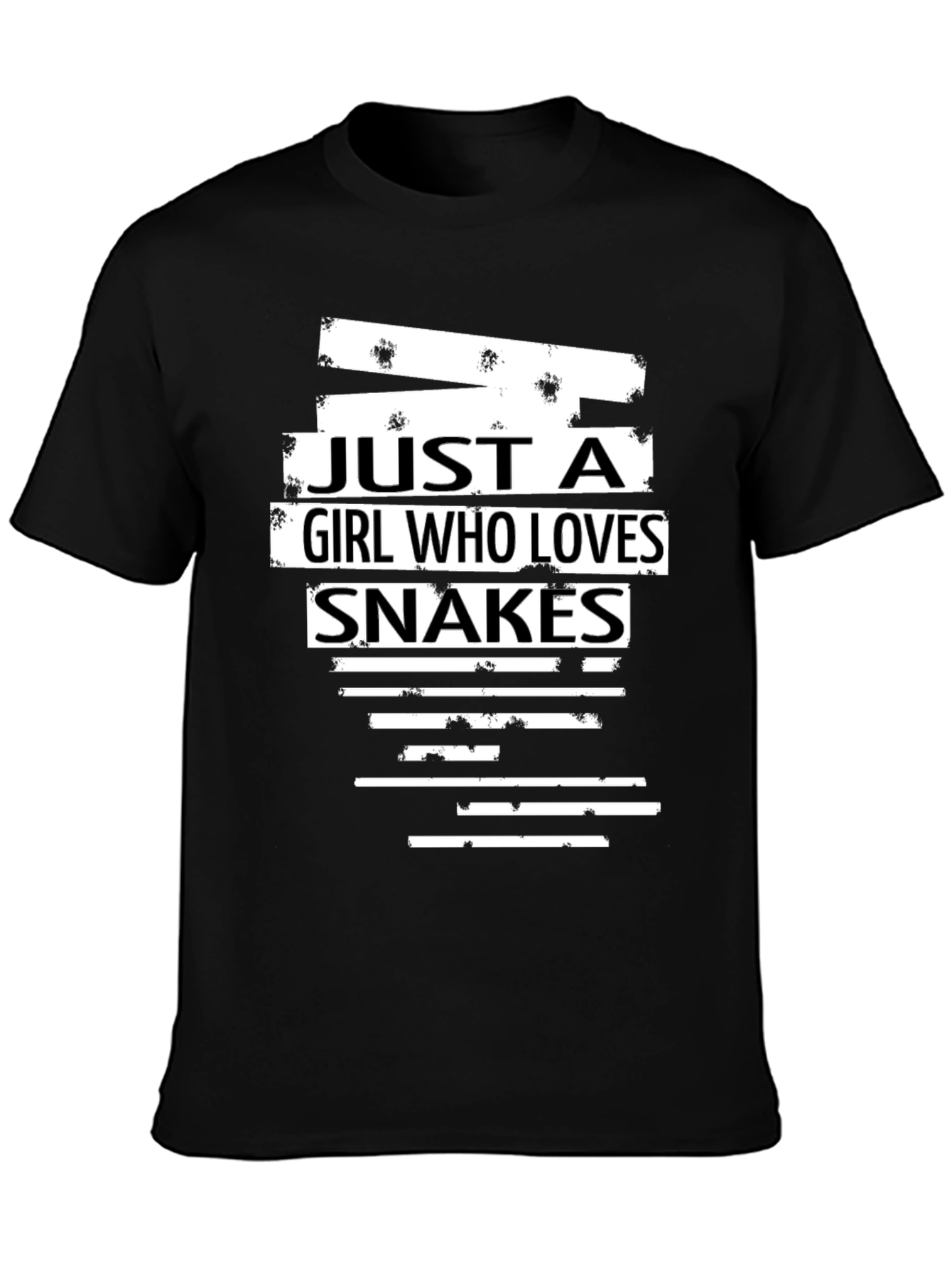 Girl Who Loves Snakes Graphic Tee - Unisex