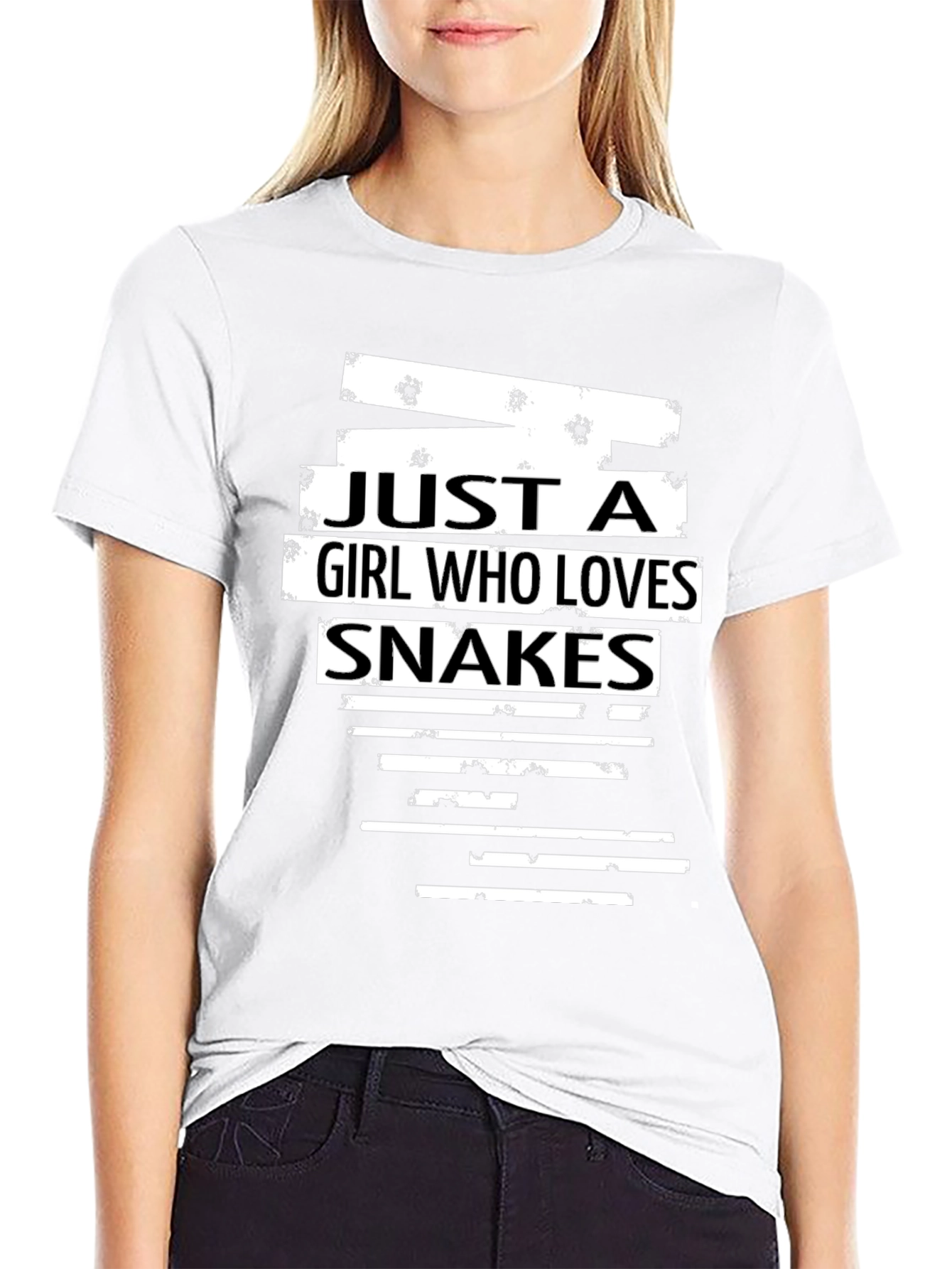 Girl Who Loves Snakes Graphic Tee - Unisex
