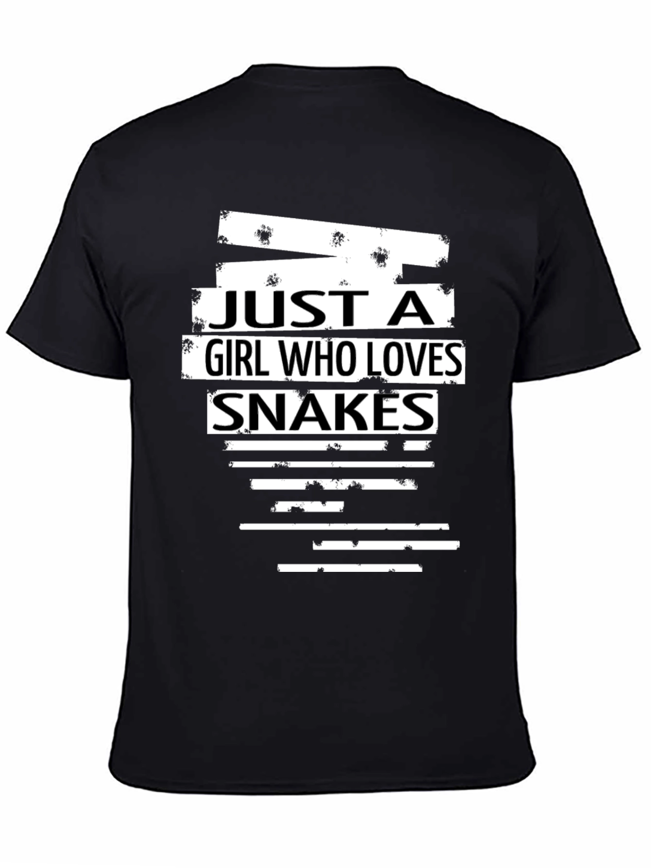 Girl Who Loves Snakes Graphic Tee - Unisex