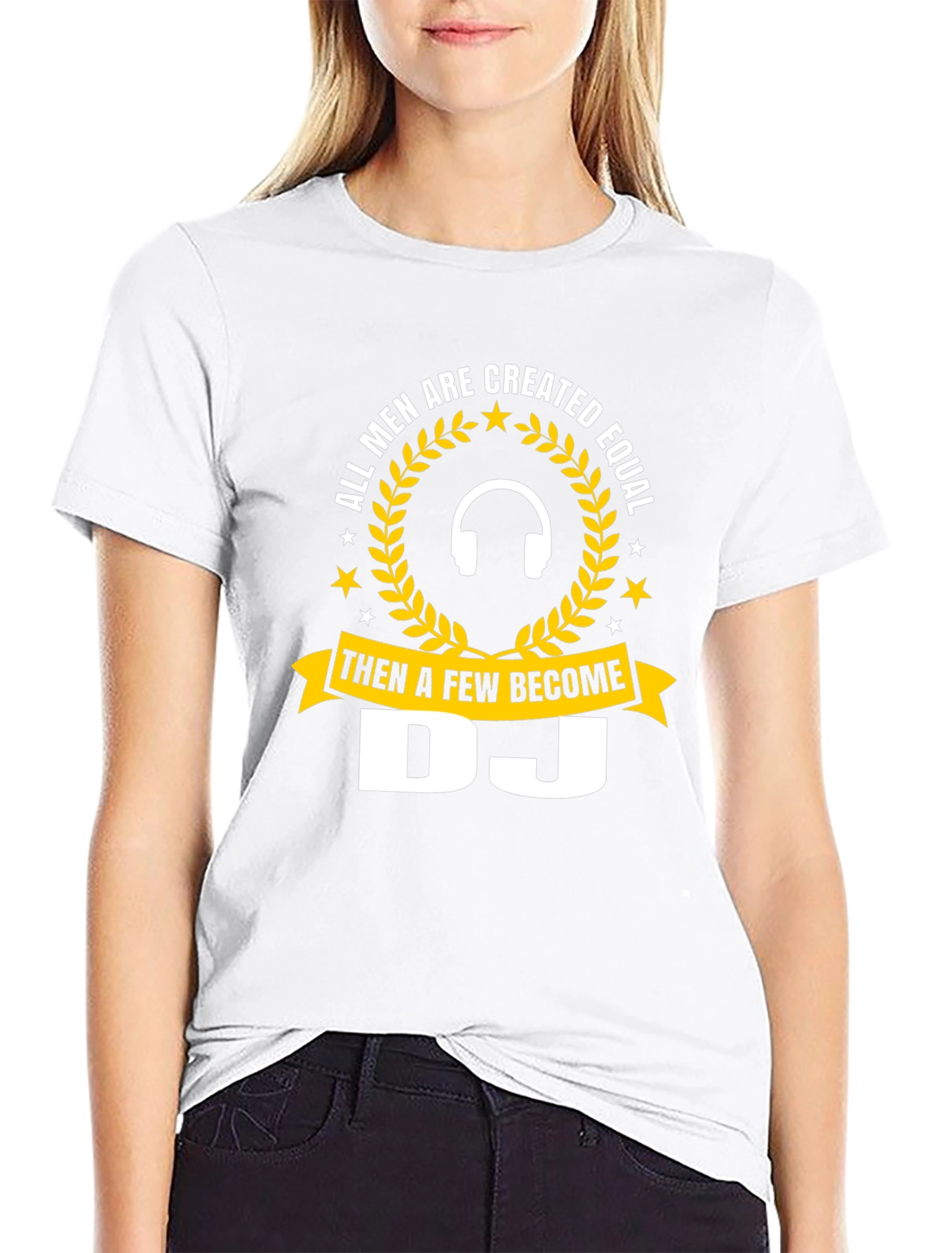 DJ T-Shirt - All Men Are Created Equal Tee