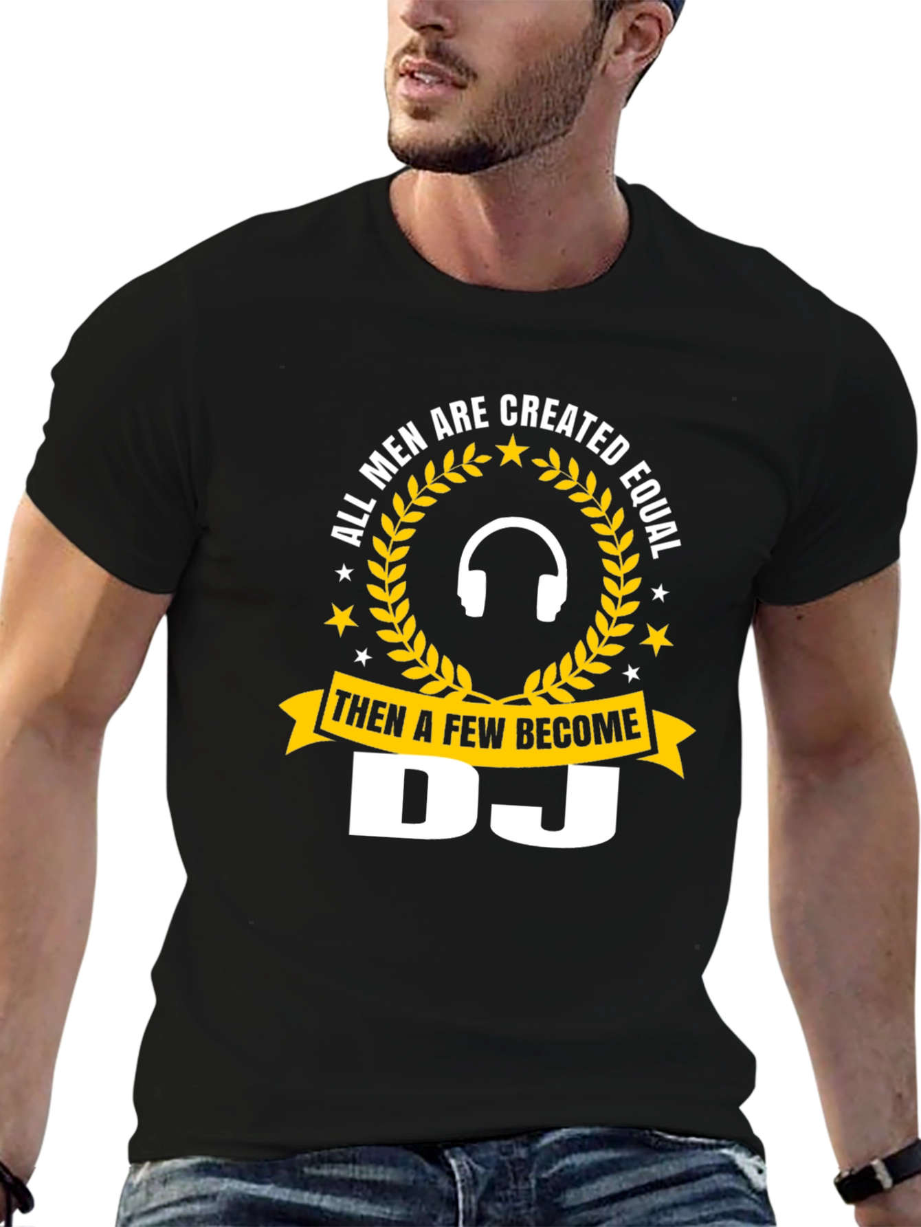 DJ T-Shirt - All Men Are Created Equal Tee