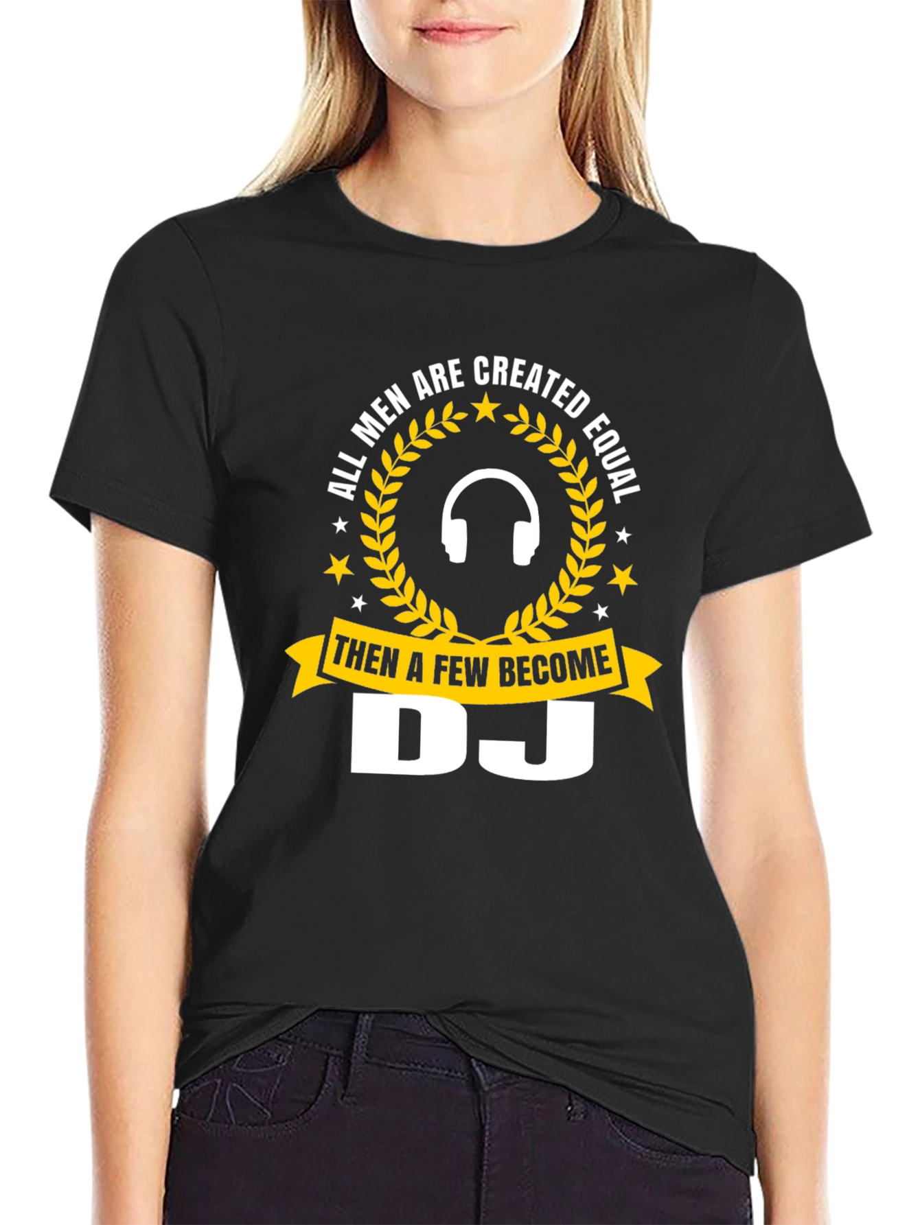 DJ T-Shirt - All Men Are Created Equal Tee