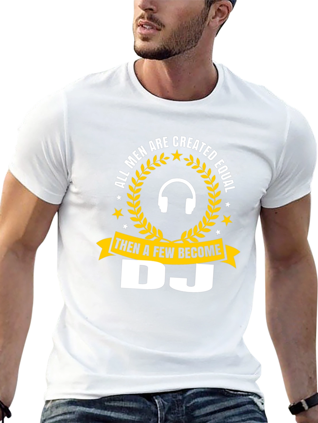 DJ T-Shirt - All Men Are Created Equal Tee