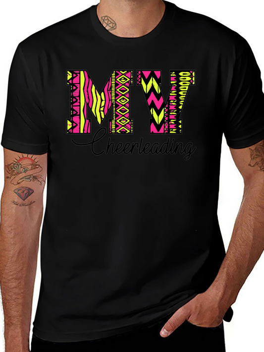 MY Cheerleading T-Shirt - Black Tee