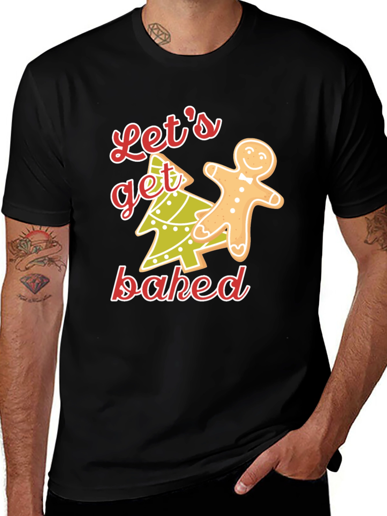 Lets Get Baked Christmas T-Shirt
