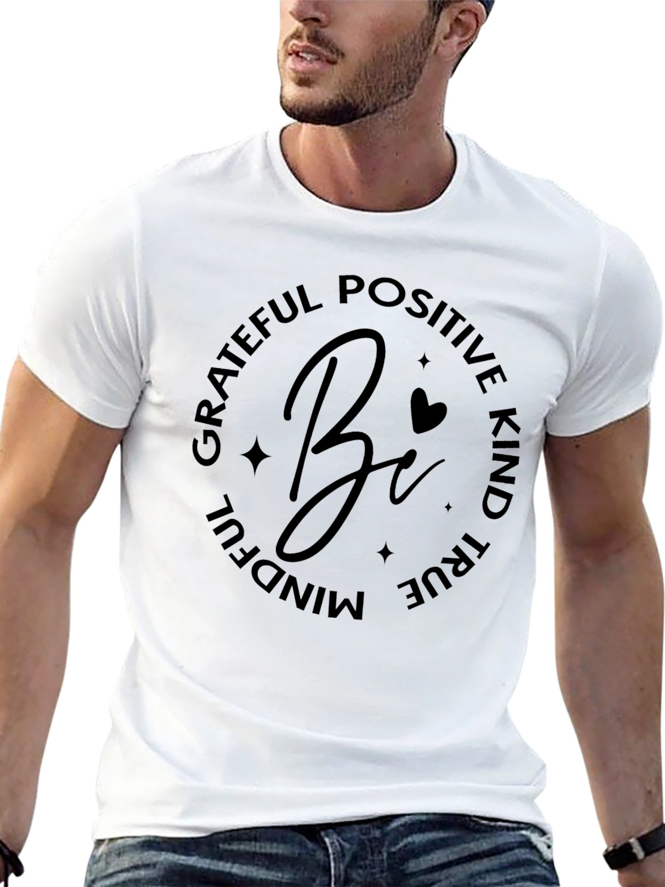 Grateful Positive Kind Bi T-Shirt
