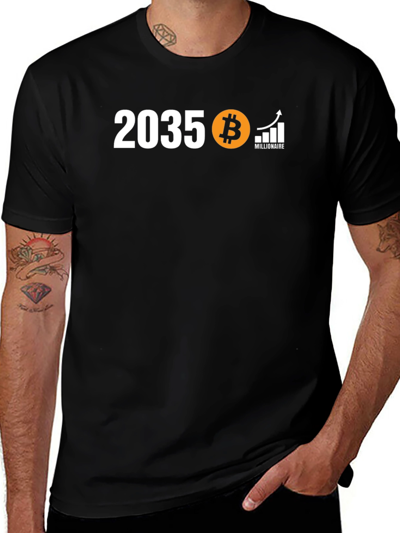 Bitcoin Millionaire 2035 T-Shirt