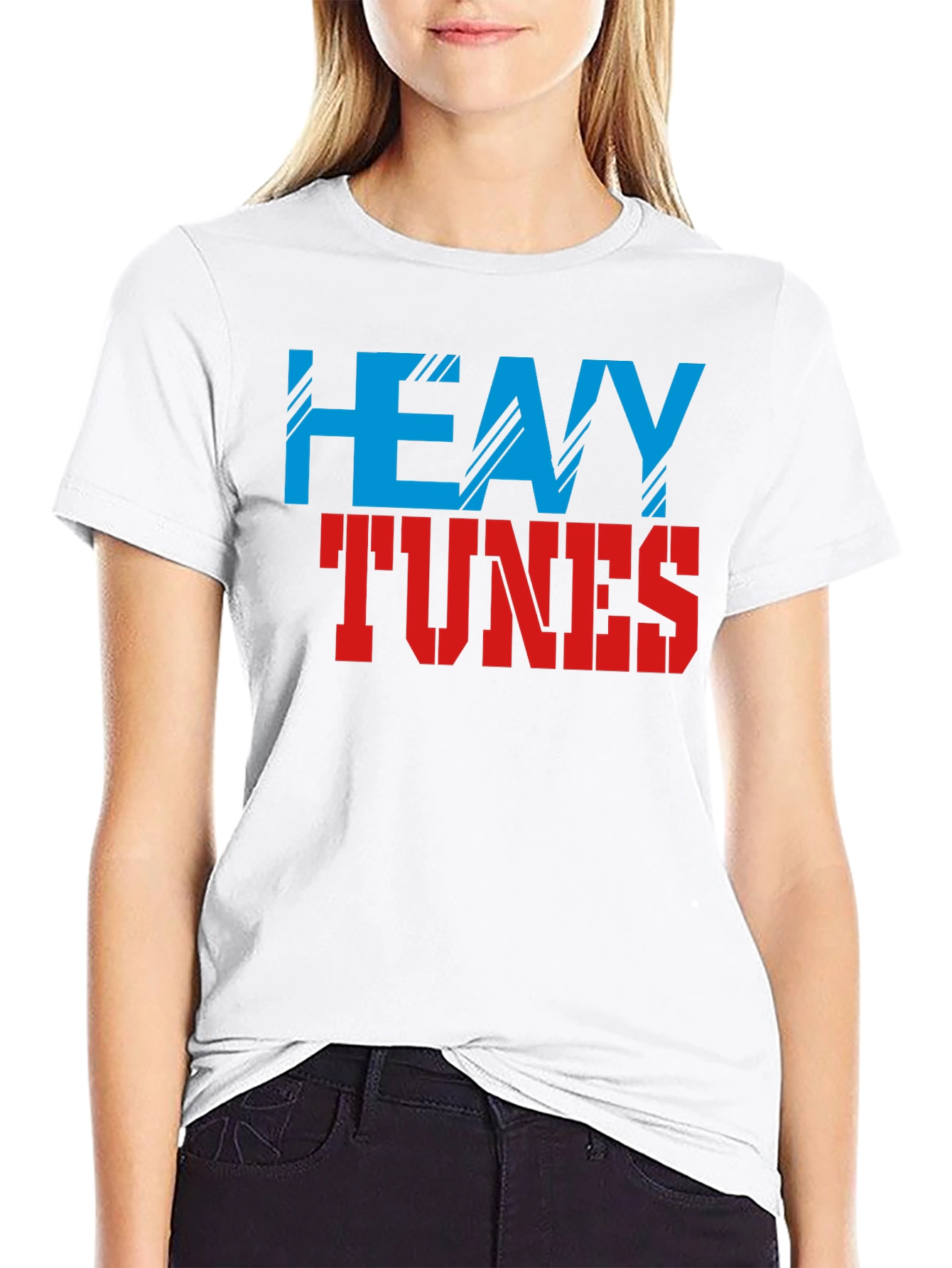 Heavy Tunes Graphic T-Shirt - Rock & Roll Style