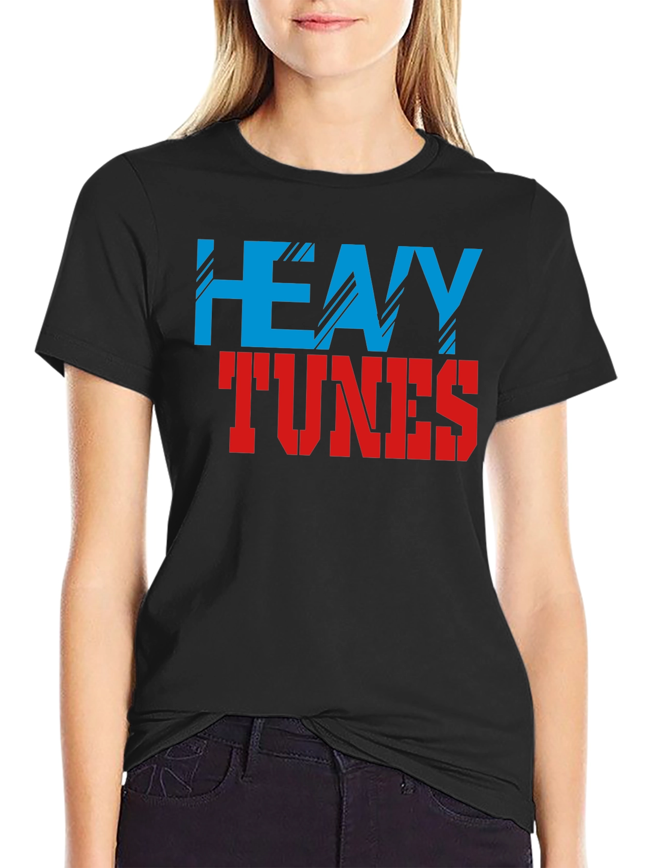Heavy Tunes Graphic T-Shirt - Rock & Roll Style