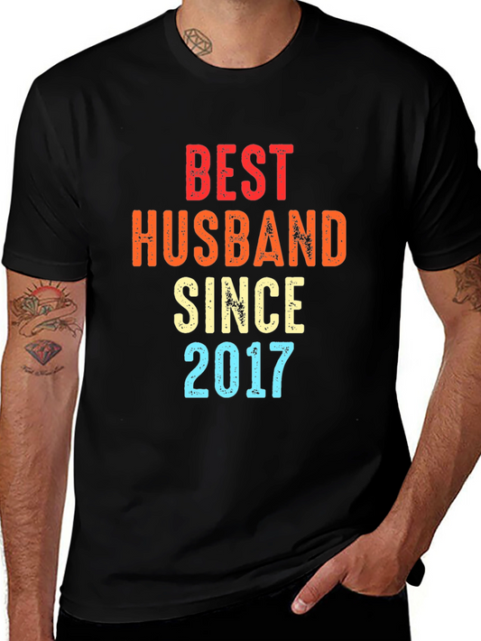 Best Husband Since 2017 Graphic Tee