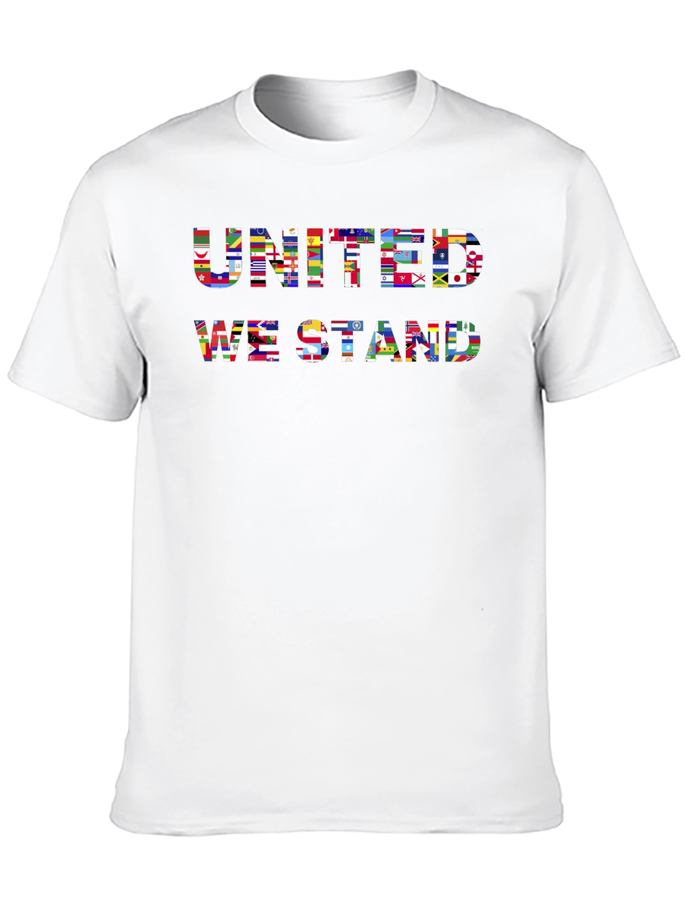 United We Stand Flag Fill Tee