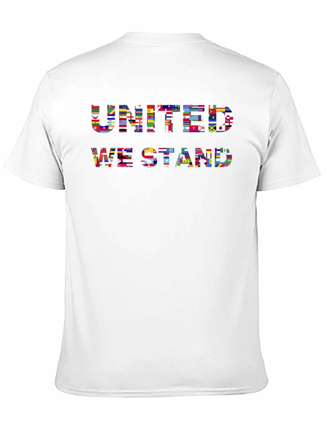 United We Stand Flag Fill Tee