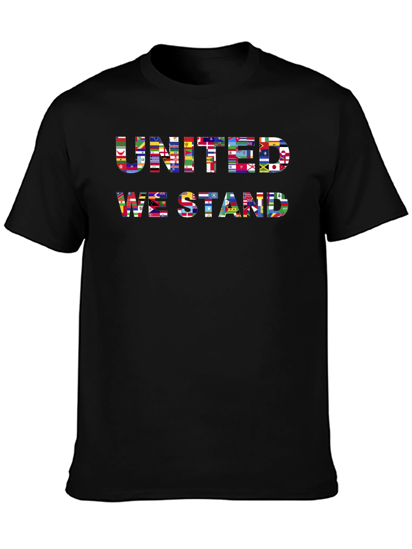 United We Stand Flag Fill Tee