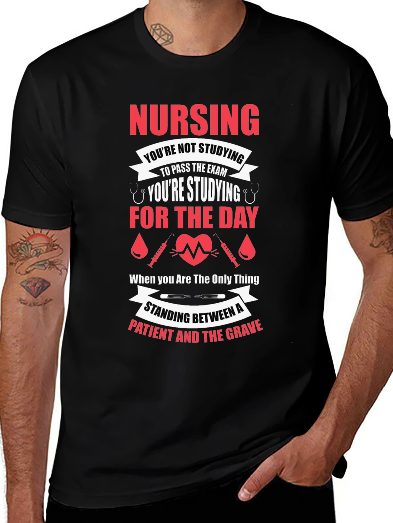 Nursing Student T-Shirt: Study for the Day!