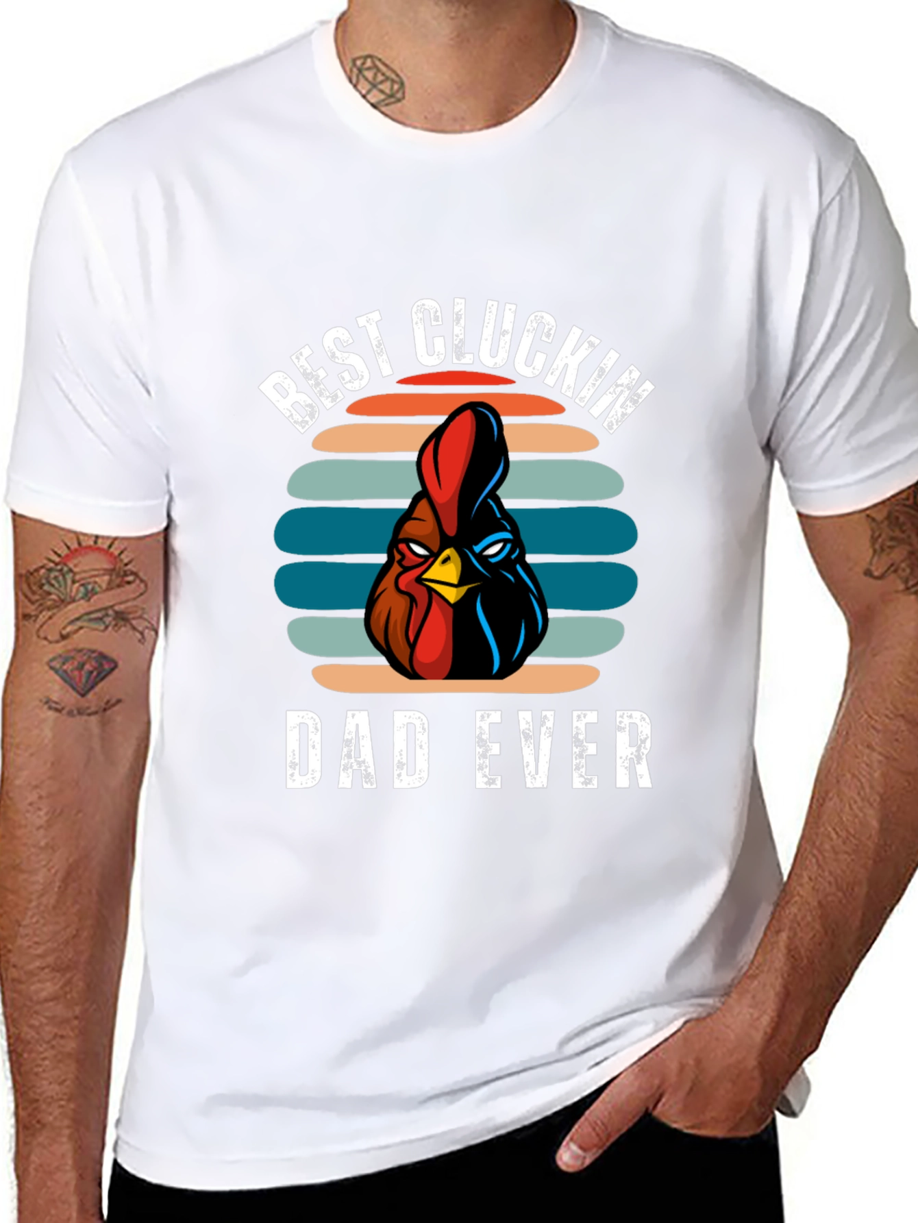 Best Cluckin Dad Ever T-Shirt