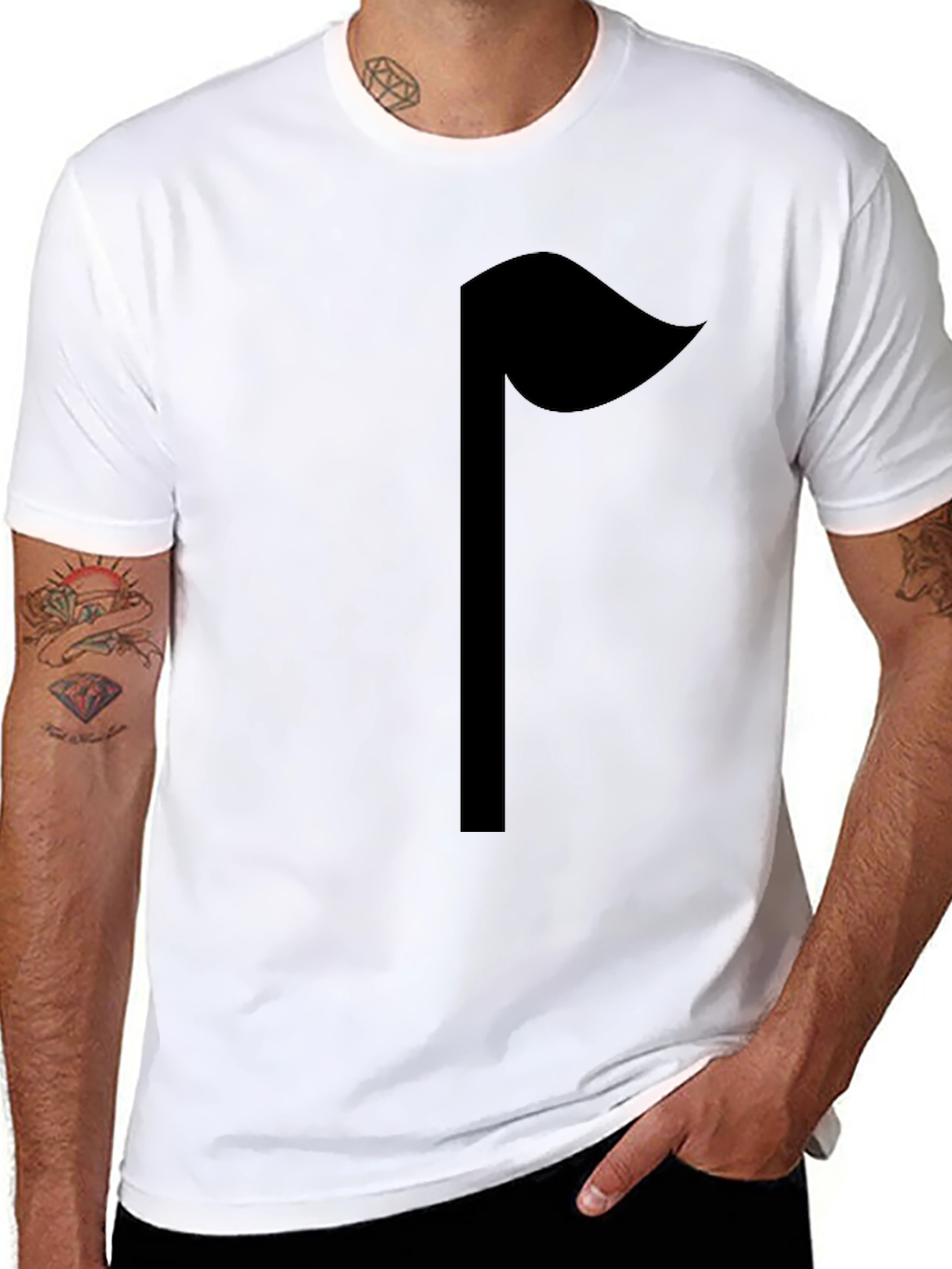 Graphic Black Flag T-Shirt