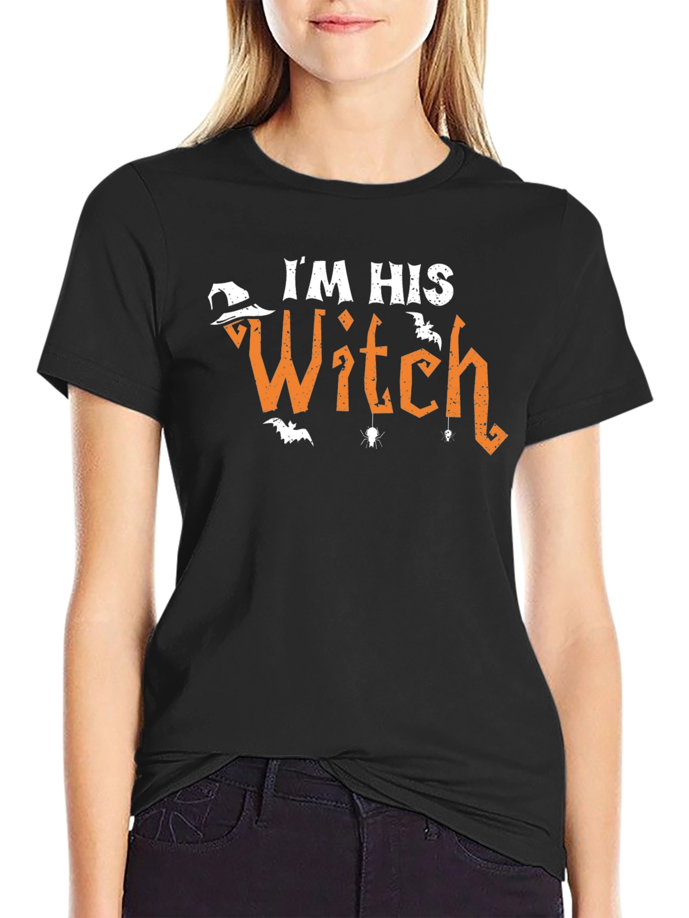 Im His Witch Halloween T-Shirt