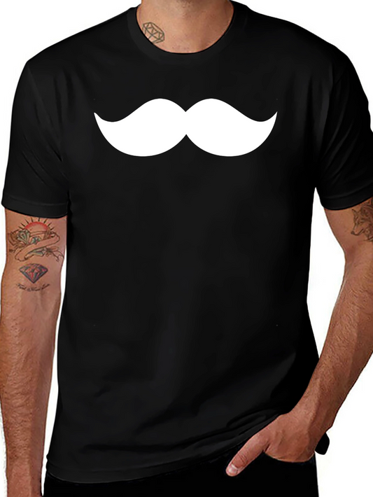 Mustache Graphic Tee - Classic Fun Design