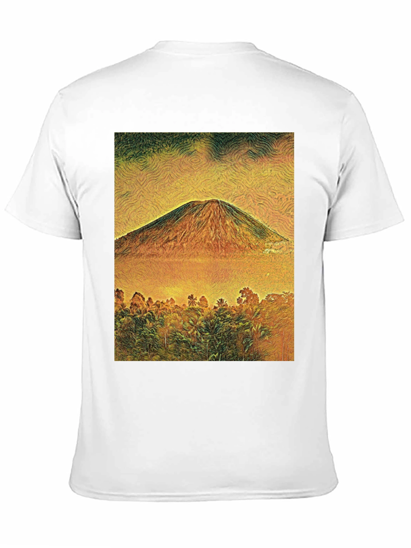 Mountain View Graphic Tee - Black Unisex T-Shirt
