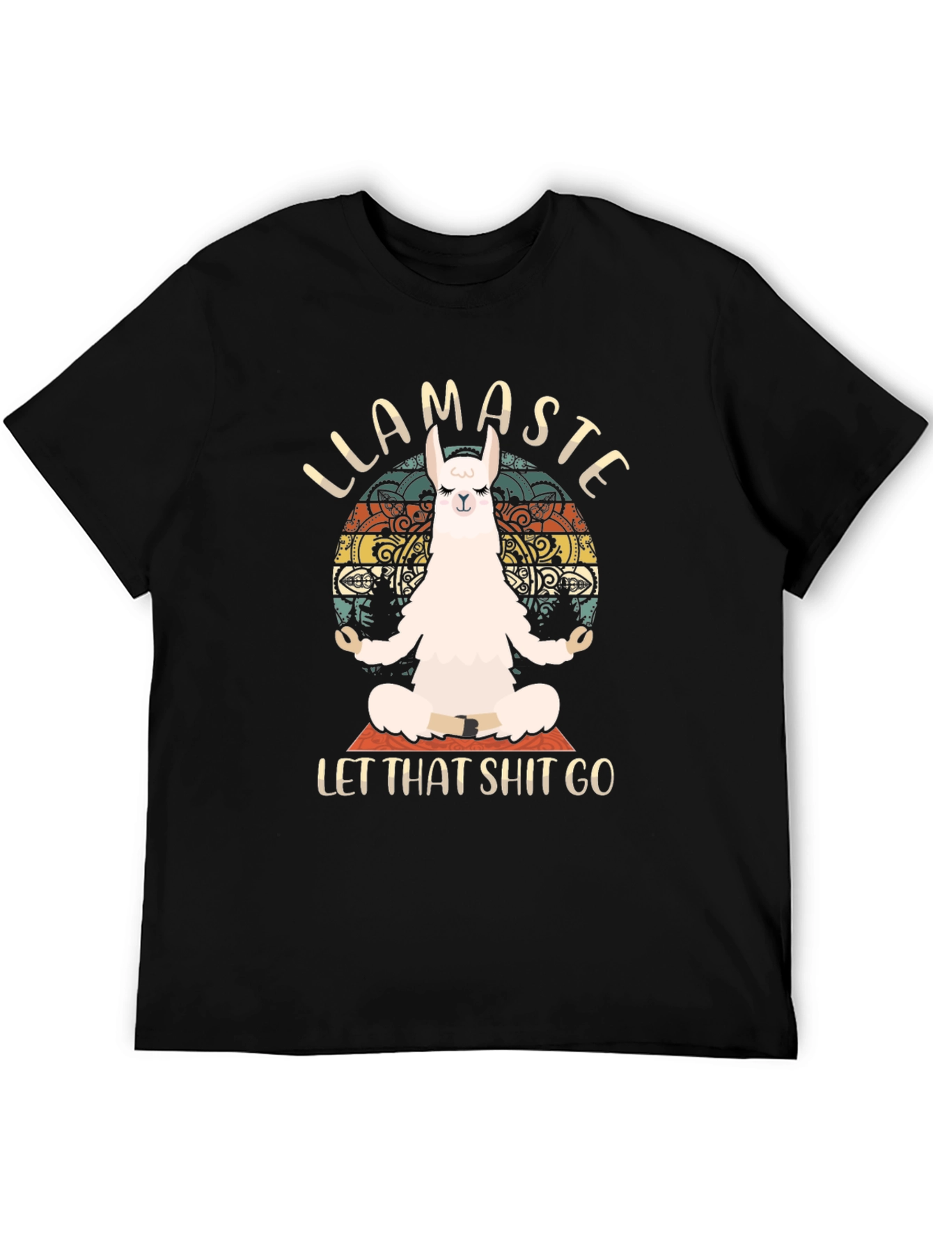 Llamaste Funny Yoga Llama T-Shirt