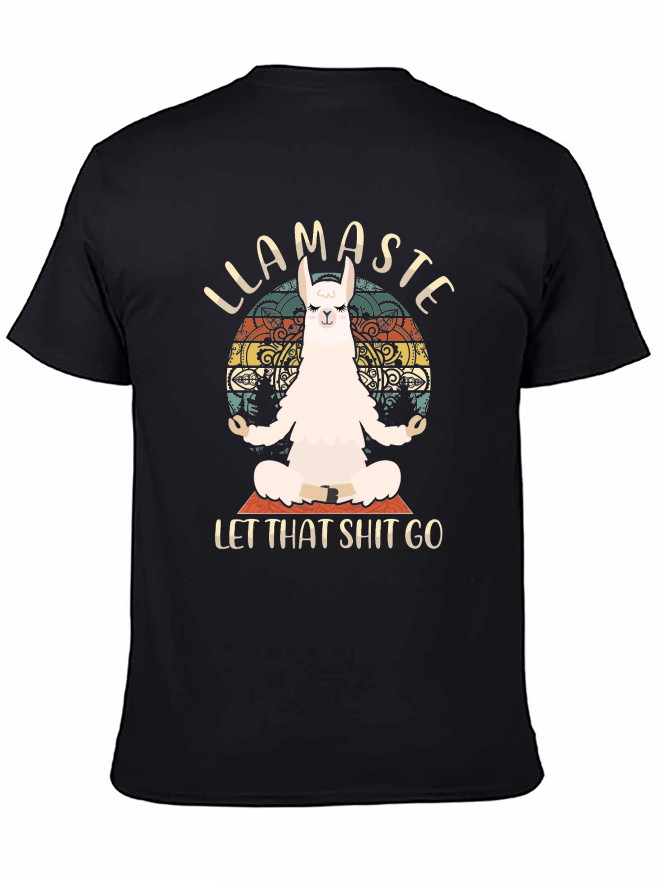 Llamaste Funny Yoga Llama T-Shirt