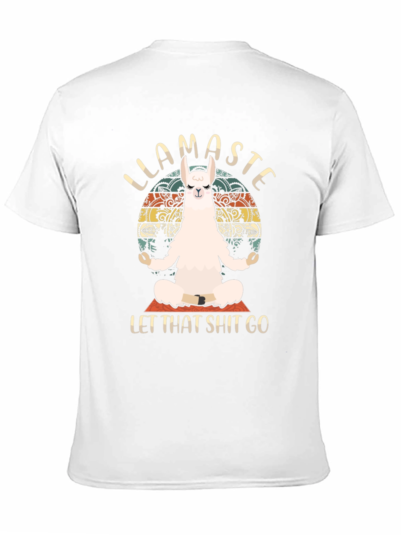 Llamaste Funny Yoga Llama T-Shirt