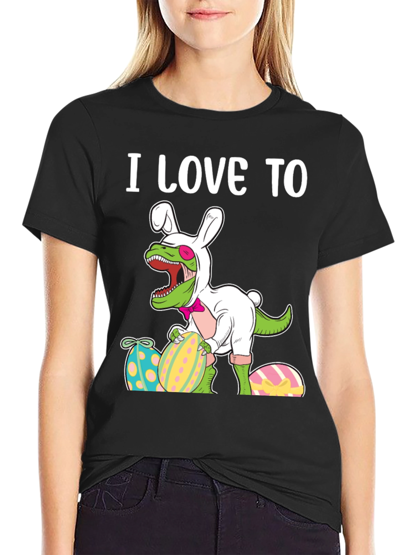 Easter Dino Bunny T-Shirt