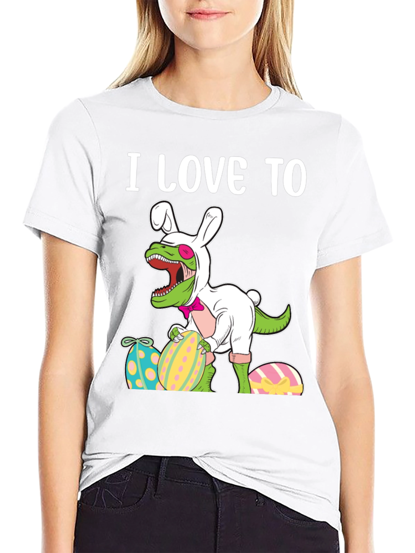 Easter Dino Bunny T-Shirt