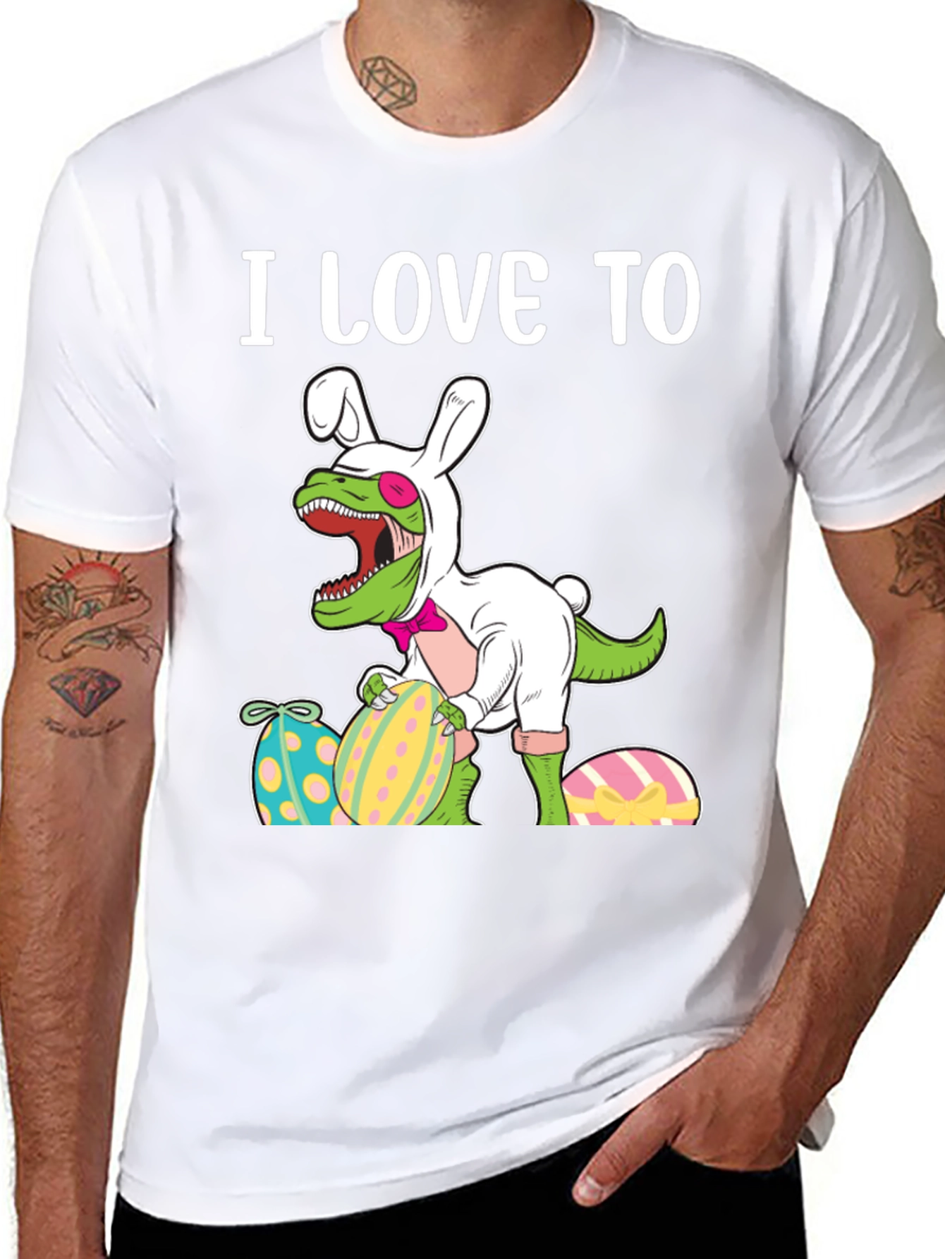 Easter Dino Bunny T-Shirt
