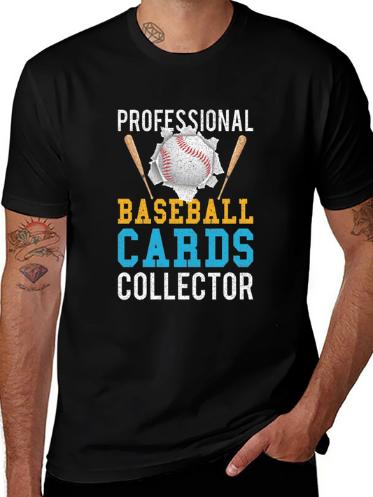 Baseball Cards Collector Graphic T-Shirt