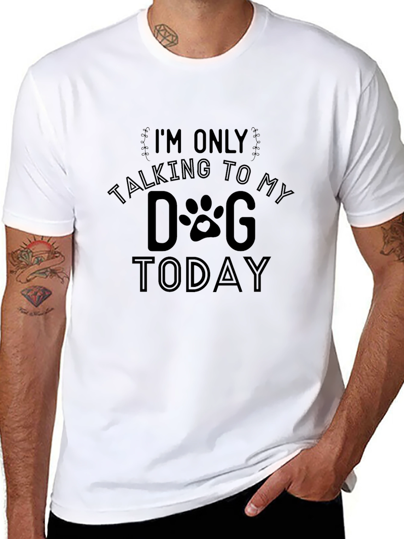 Dog Lover T-Shirt - Talking to My Dog Today