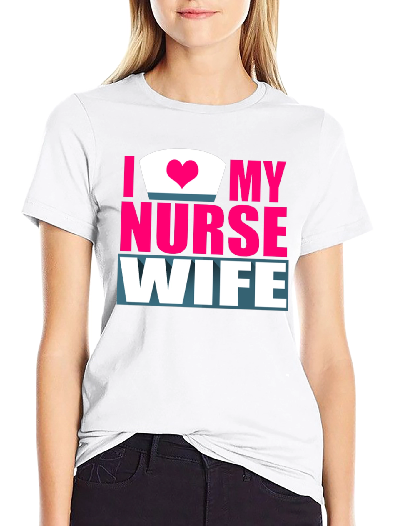 I Love My Nurse Wife Graphic T-Shirt