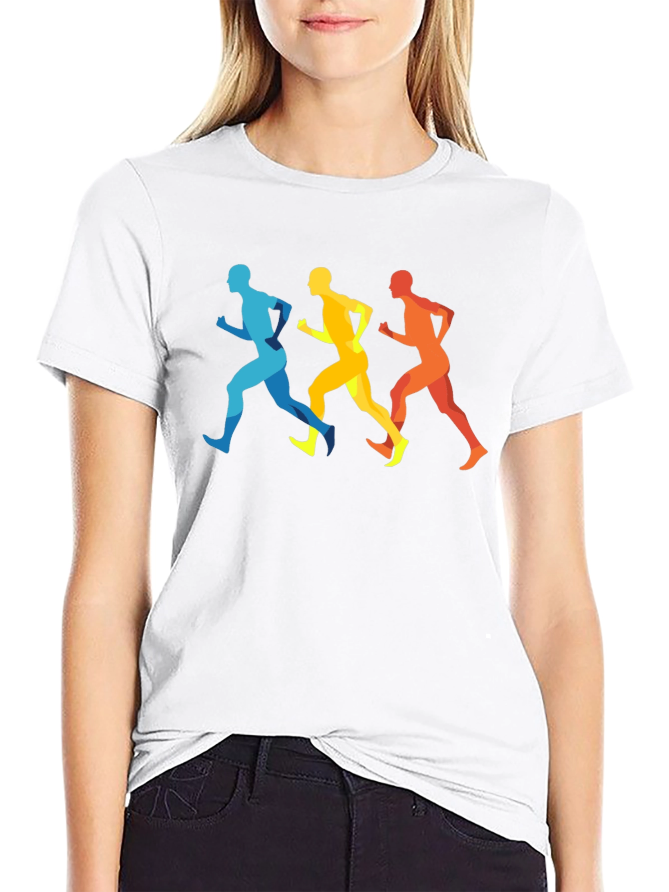 Runner Silhouette Graphic T-Shirt