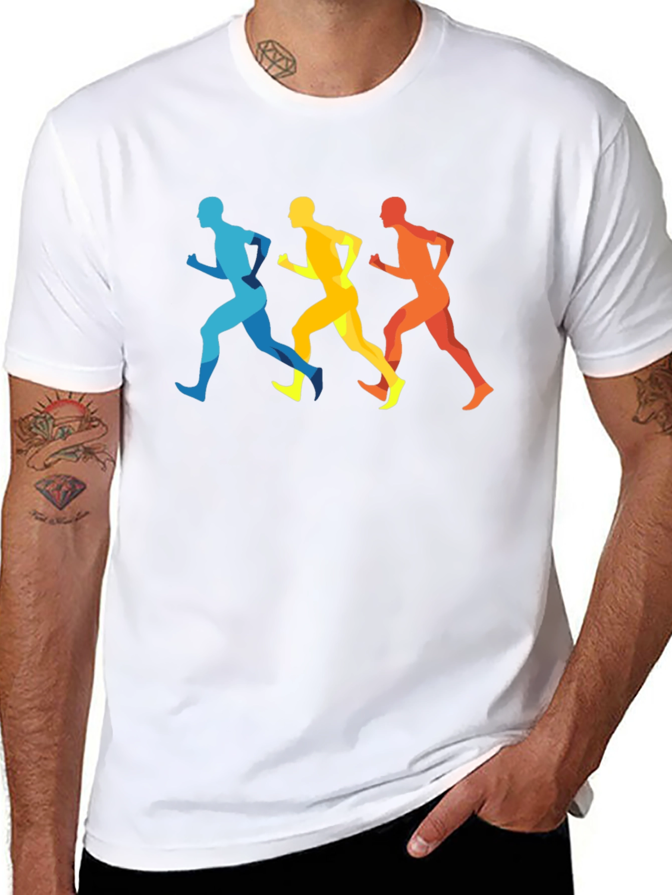 Runner Silhouette Graphic T-Shirt
