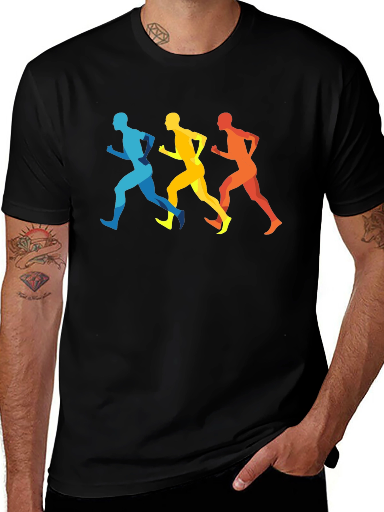 Runner Silhouette Graphic T-Shirt