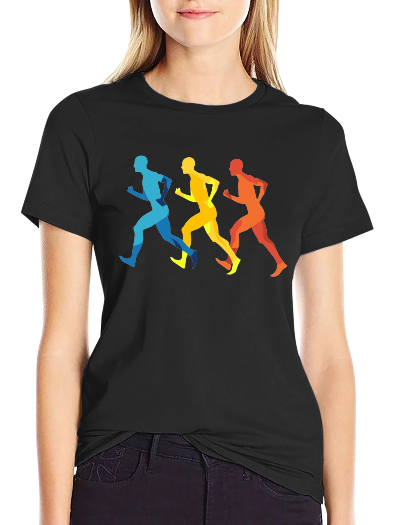 Runner Silhouette Graphic T-Shirt