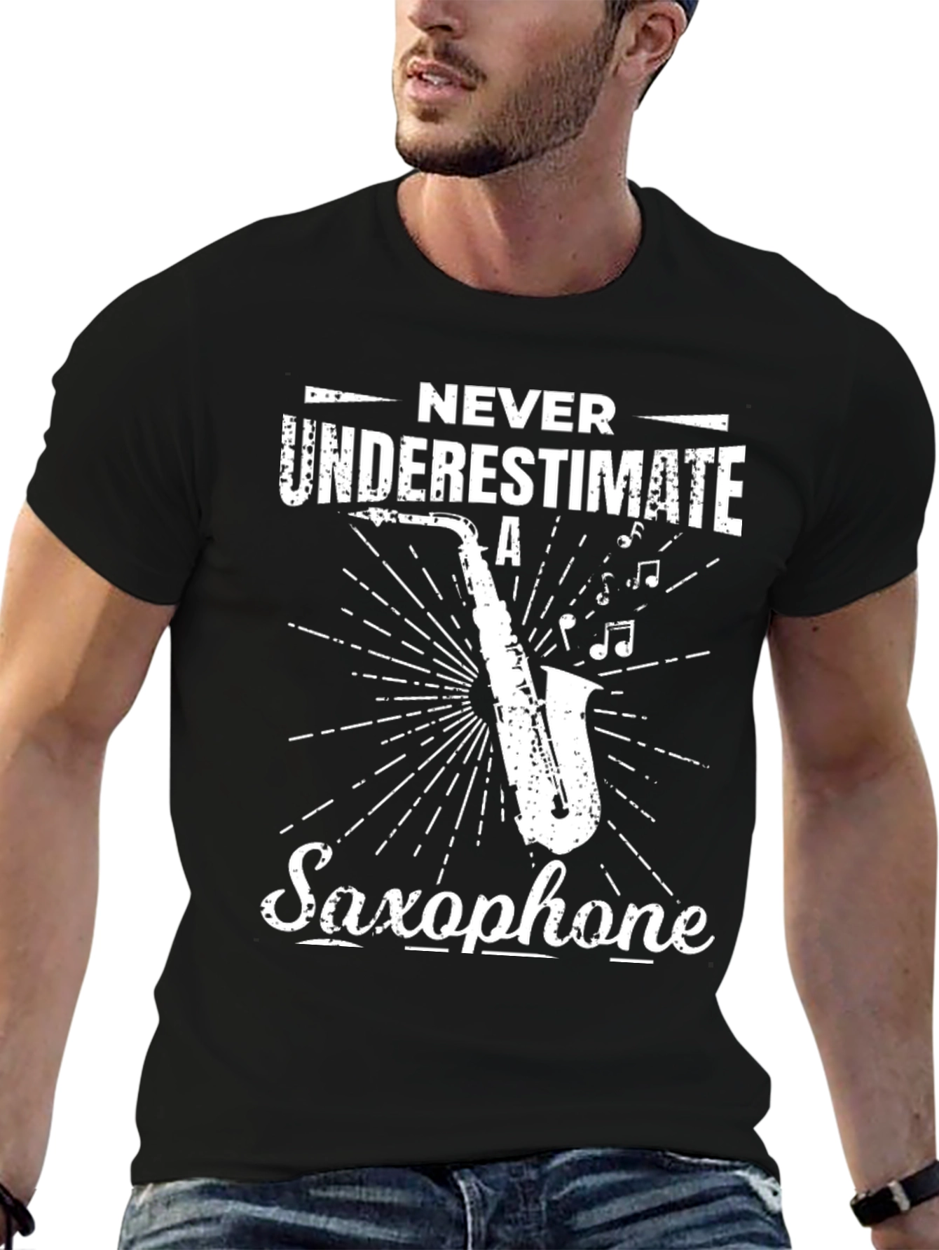 Never Underestimate A Saxophone T-Shirt