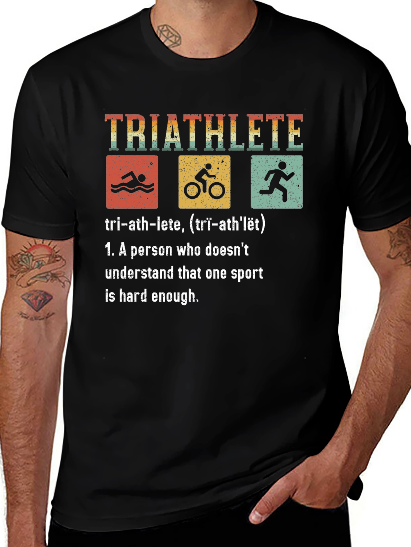 Triathlete Definition T-Shirt