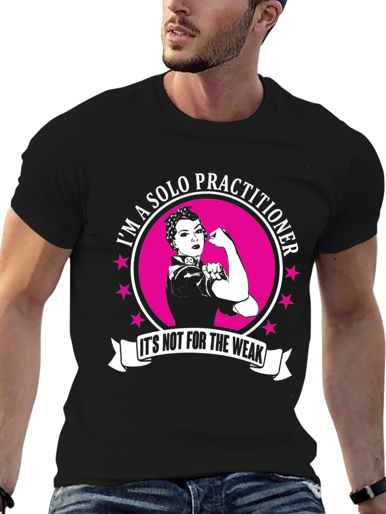 Solo Practitioner Strong Woman T-Shirt